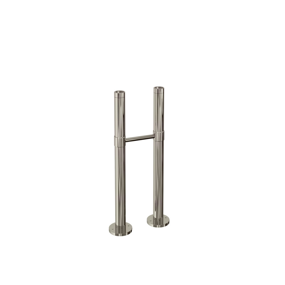 Stand Pipes including horizontal support bar -nickel